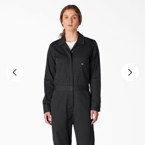 Dickie’s Women's Cooling Long Sleeve Coveralls Temp IQ Size Large Black